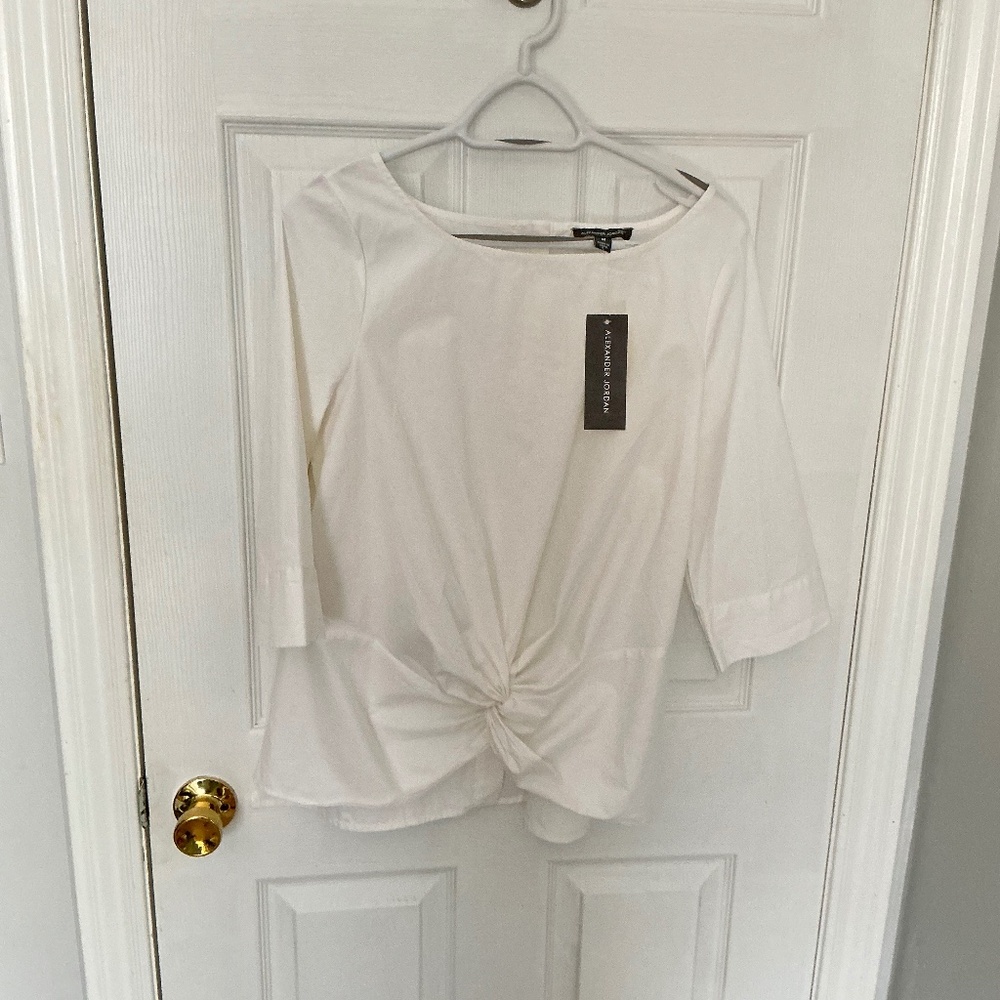 Alexander Jordan Shirt Blouse Size Medium NWT